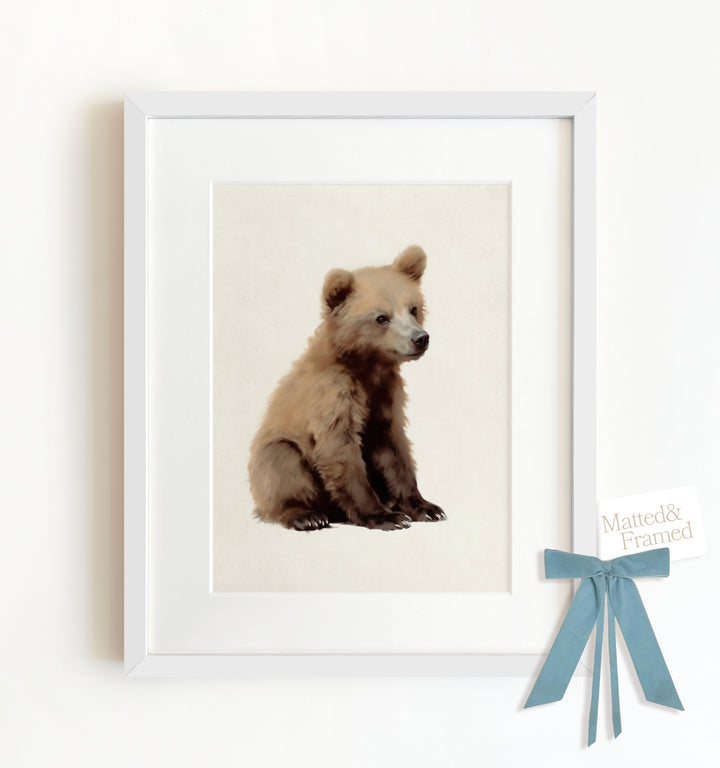 Storybook Bear Framed Art