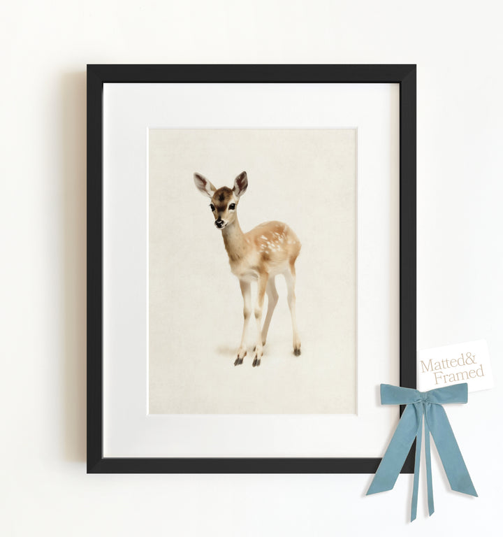 Storybook Deer Framed Art