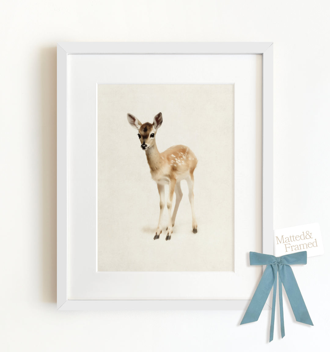 Storybook Deer Framed Art