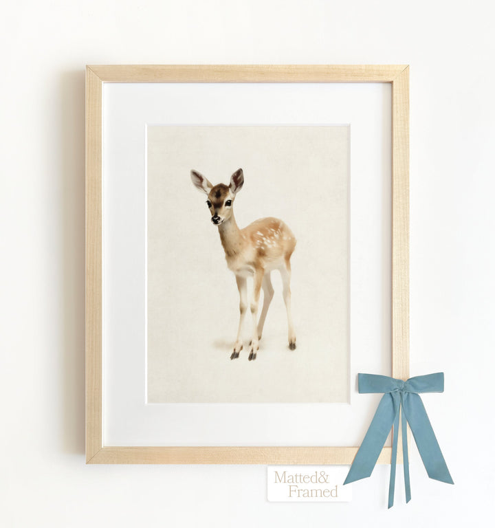 Framed Storybook Animals - Woodland Animal Prints