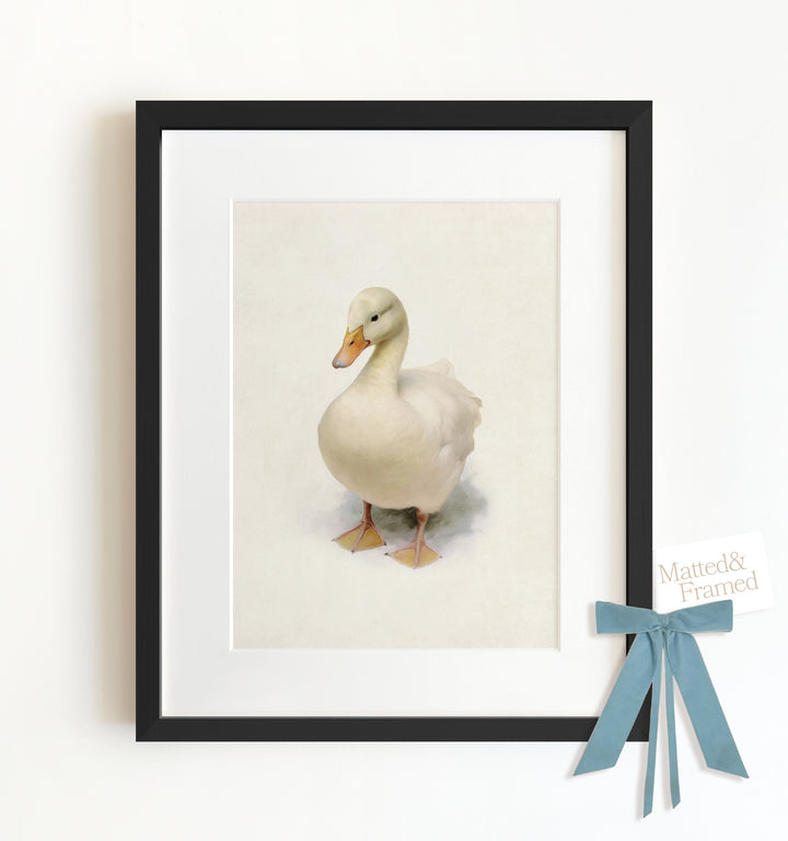 Storybook Duck Framed Art