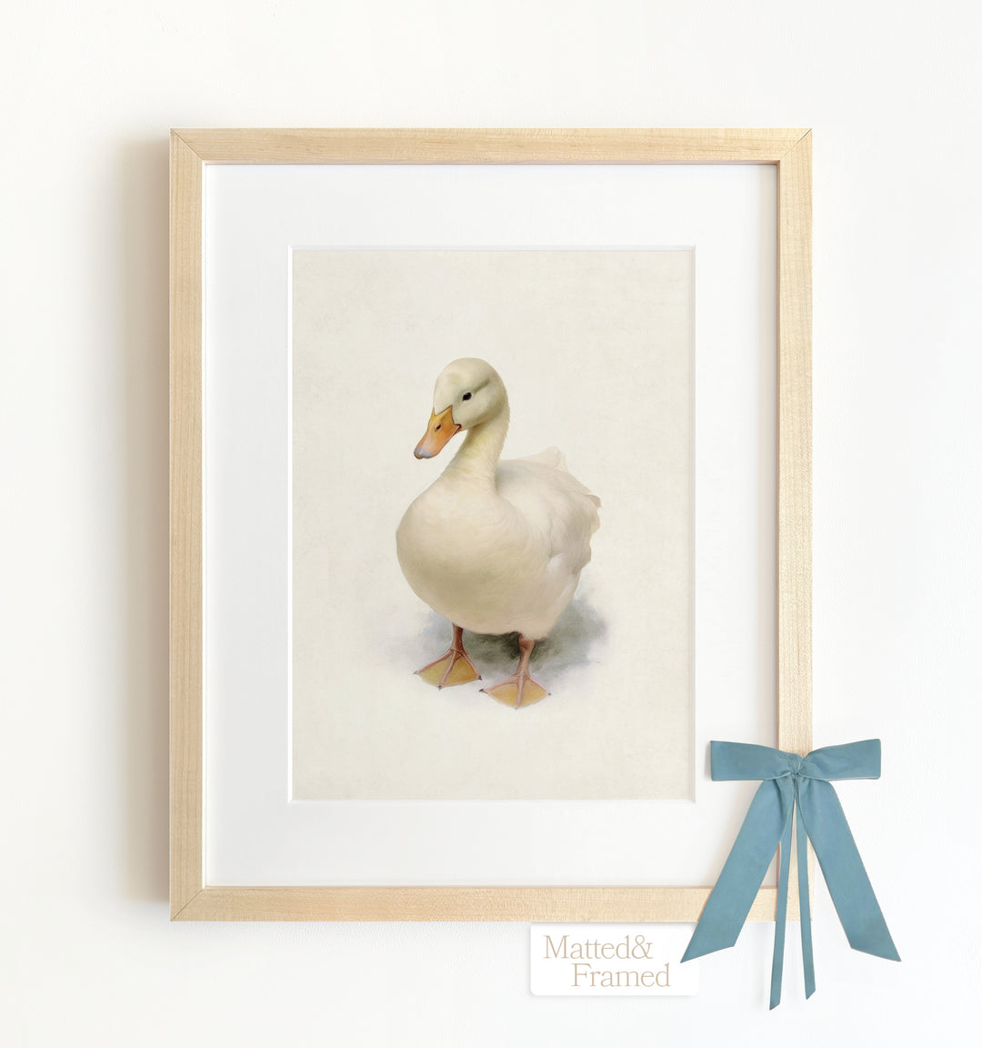 Storybook Duck Framed Art