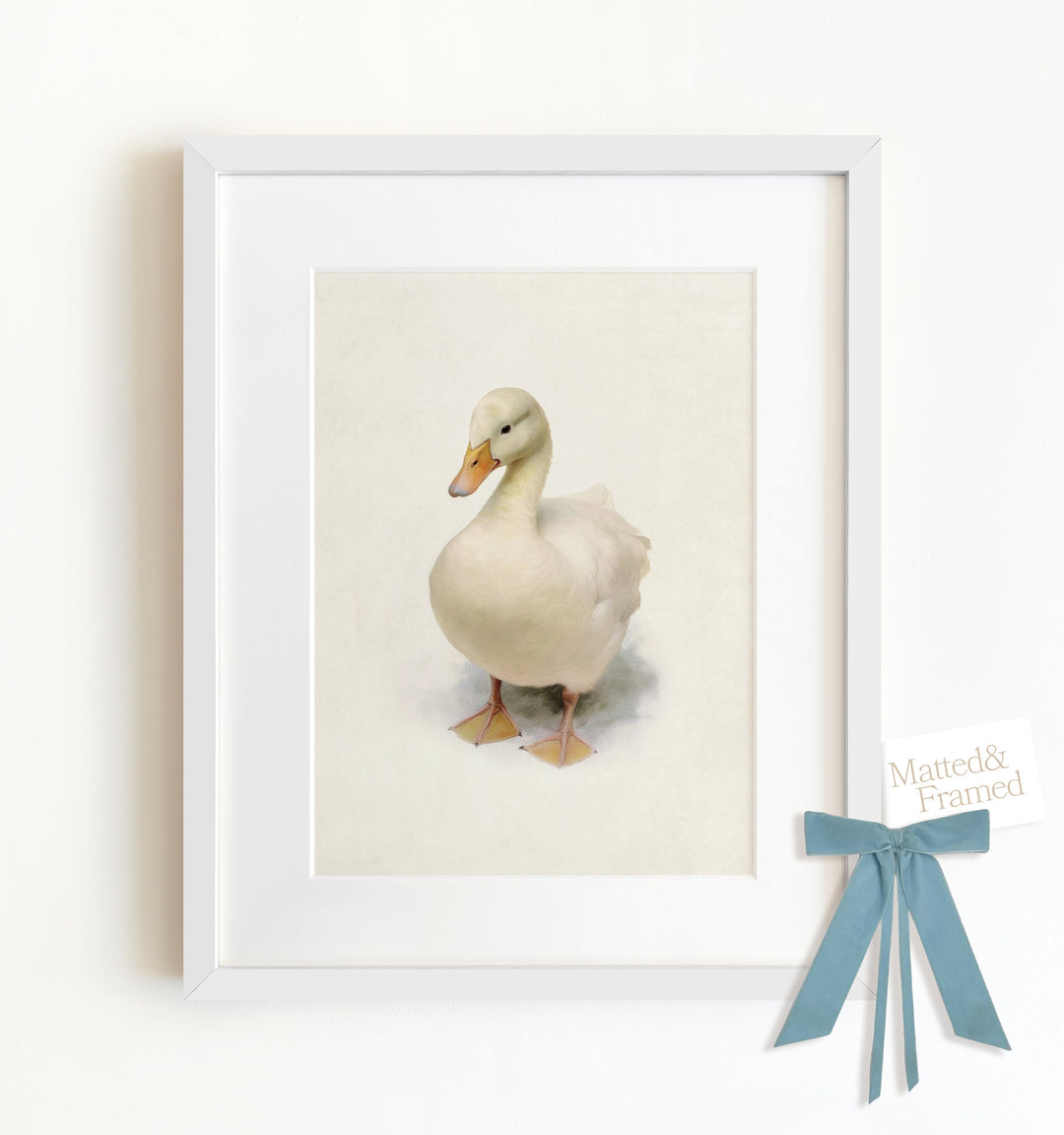 Storybook Duck Framed Art