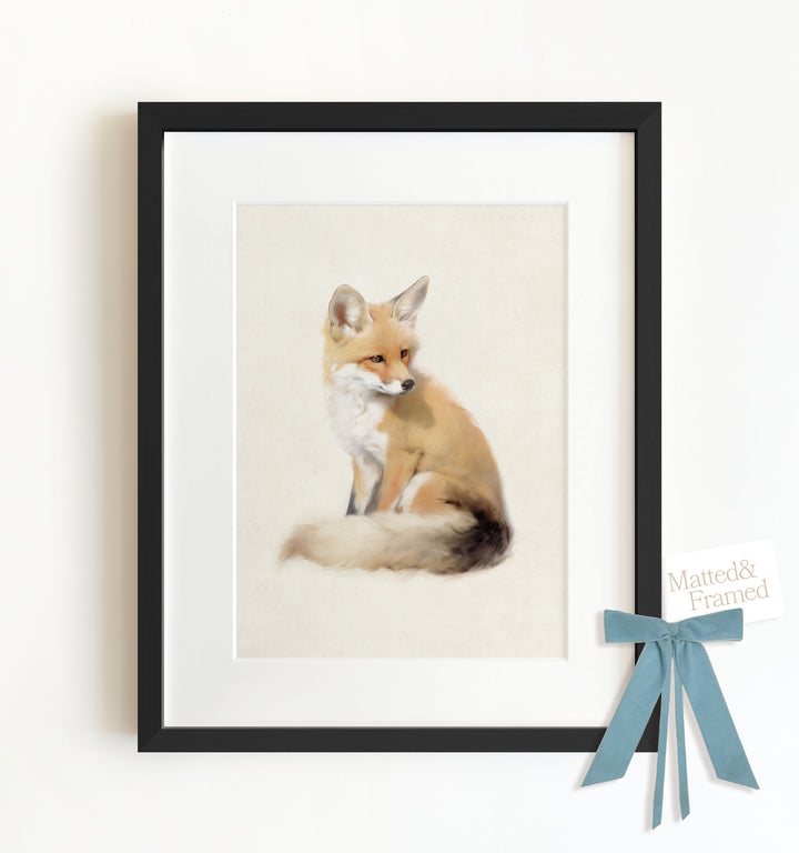 Storybook Fox Framed Art