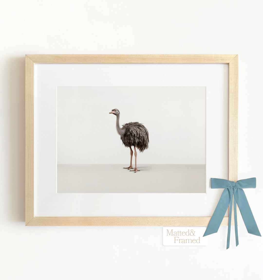 Studio Ostrich Framed Art