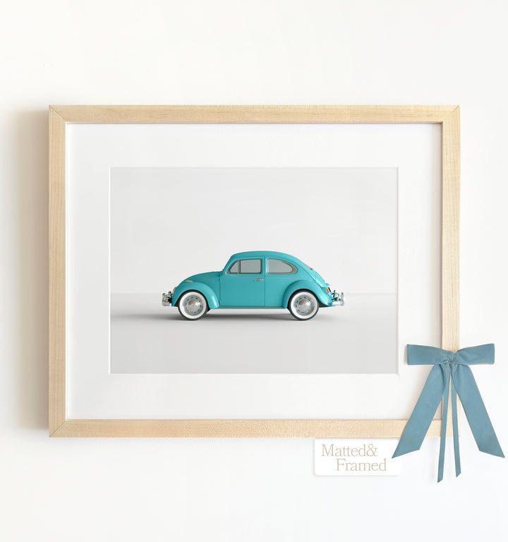 VW Beetle Framed Art