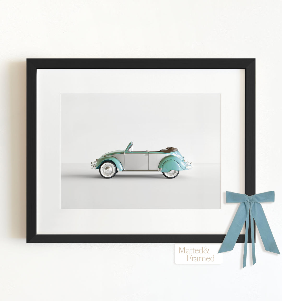 Beetle Convertible Framed Art