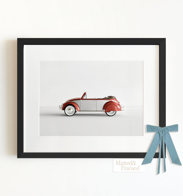 Beetle Convertible Framed Art