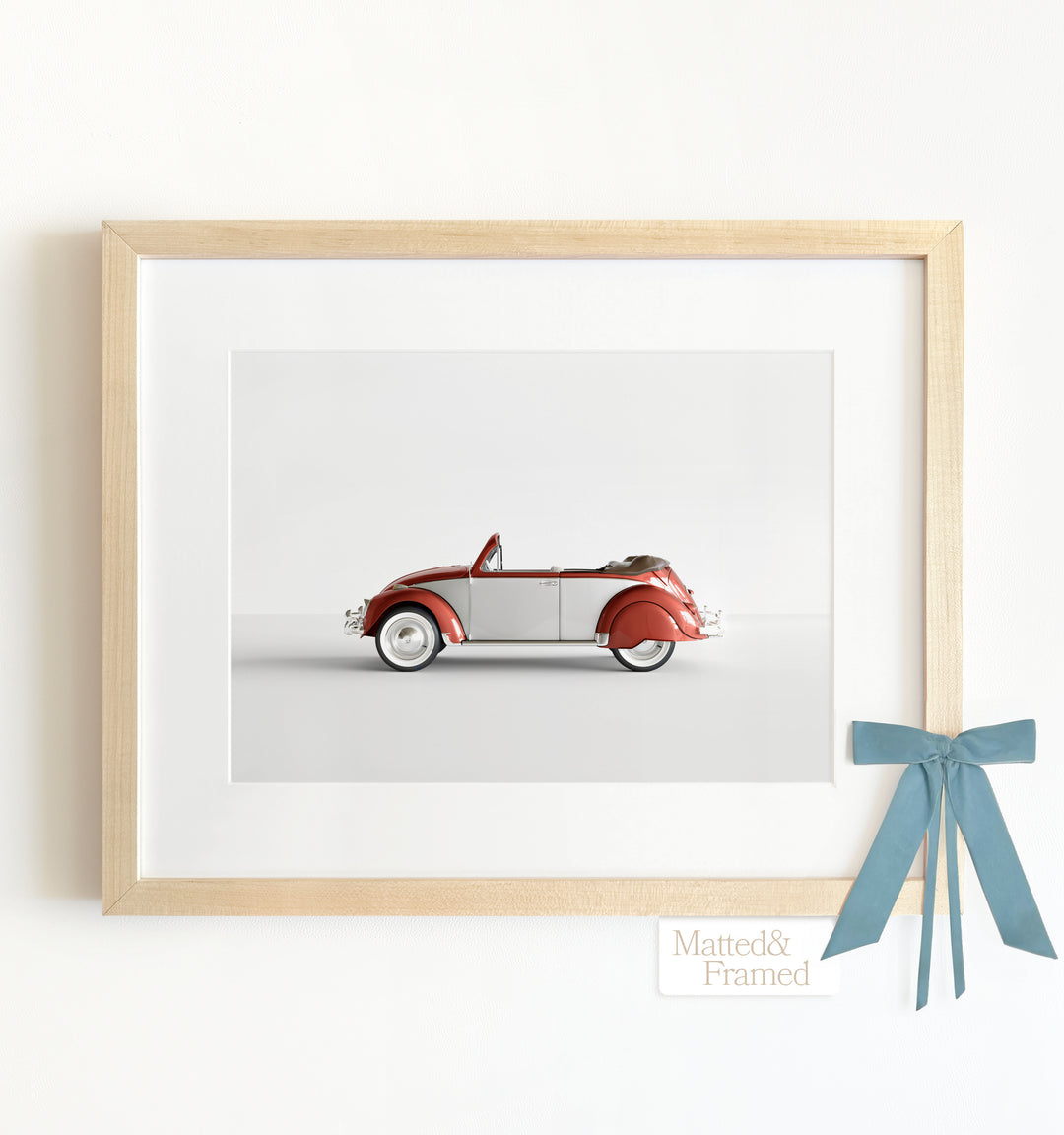 Beetle Convertible Framed Art