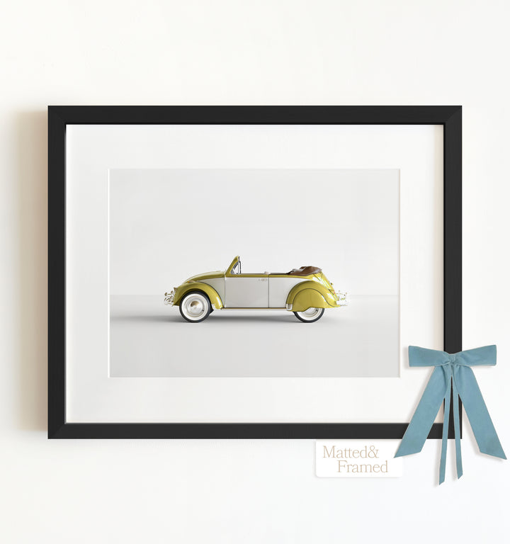 Beetle Convertible Framed Art