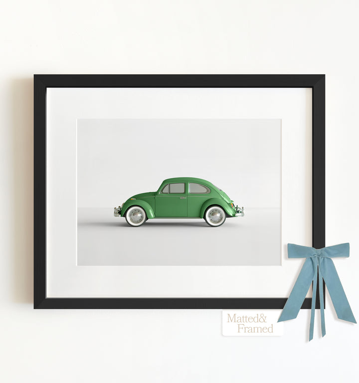 VW Beetle Framed Art