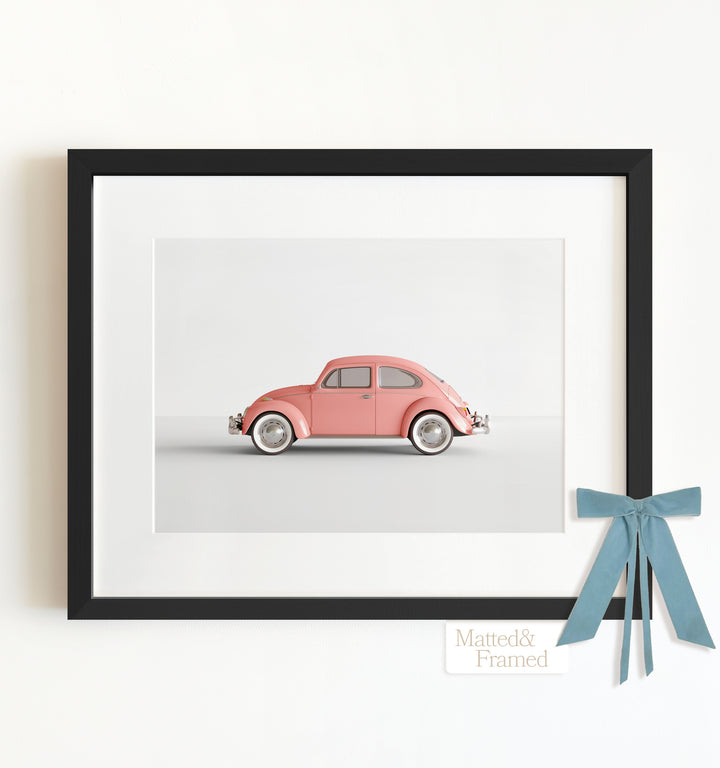 VW Beetle Framed Art