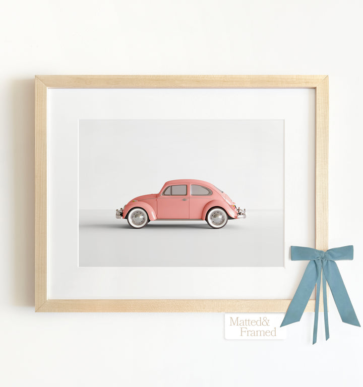 VW Beetle Framed Art