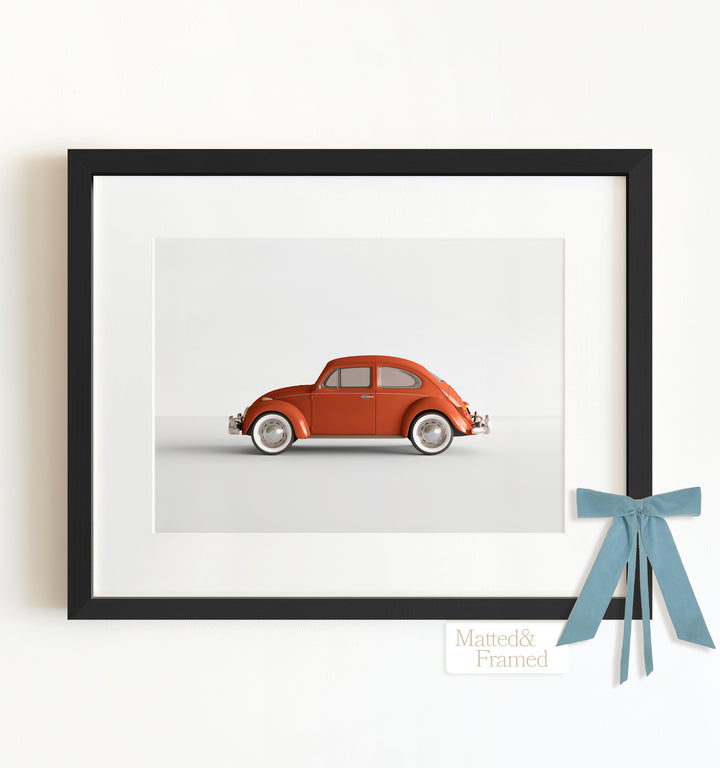 VW Beetle Framed Art