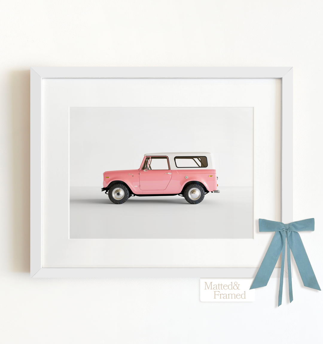 International Scout Car Framed Art