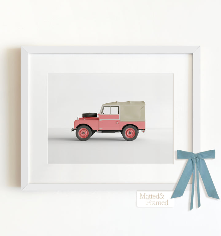 Land Rover Framed Art