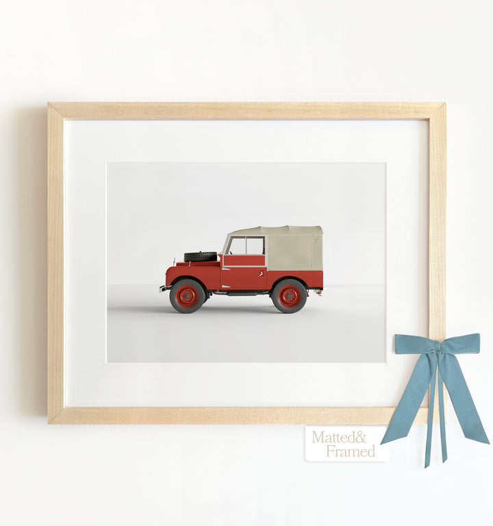 Land Rover Framed Art