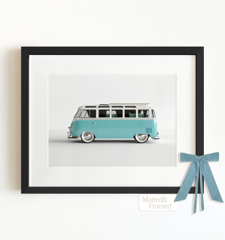 VW T1 Bus Framed Art