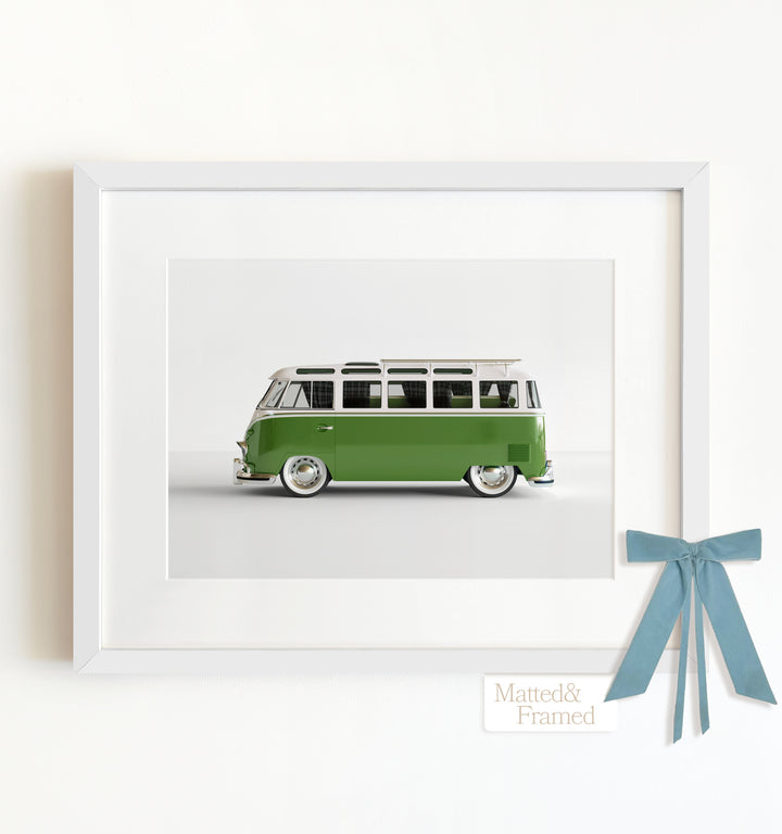 VW T1 Bus Framed Art