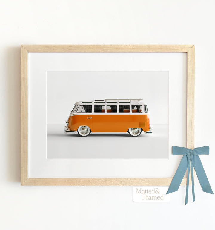 VW T1 Bus Framed Art