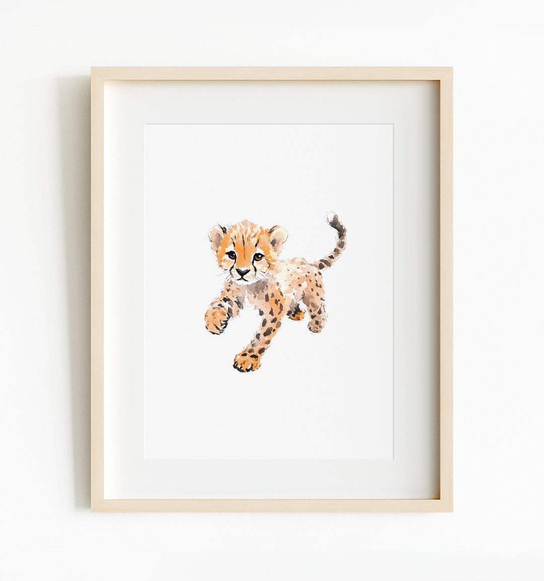 Keepsake Kingdom: Watercolor Safari Animals Set of 6