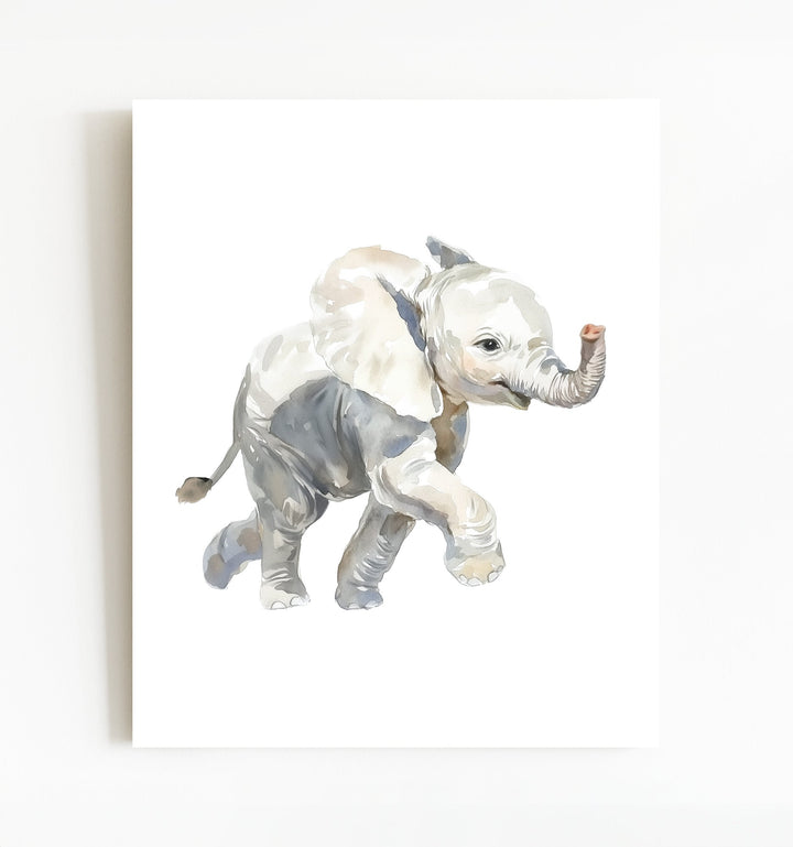 Keepsake Kingdom: Watercolor Safari Animals Set of 6