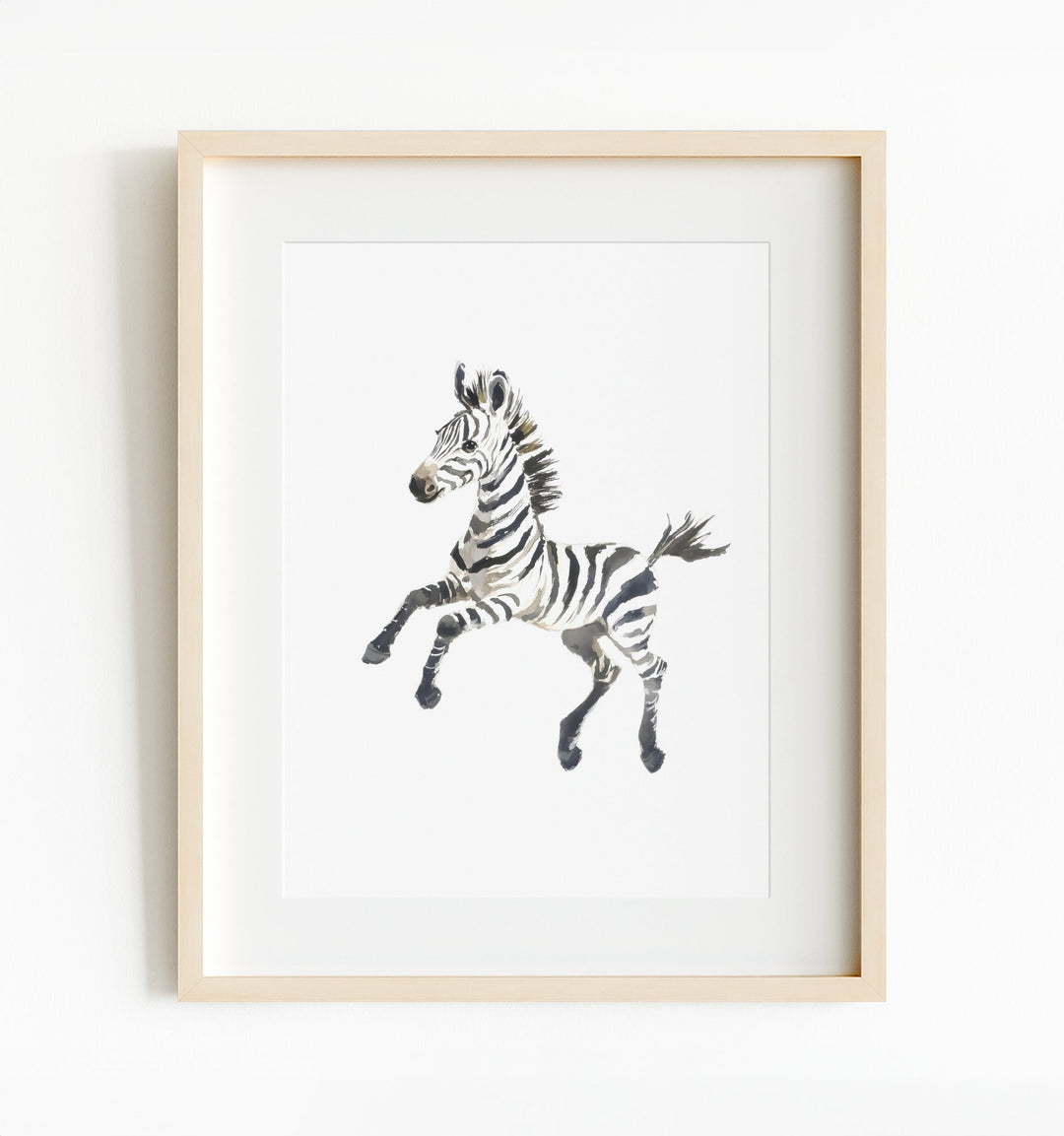 Watercolor Safari Animals Set of 4