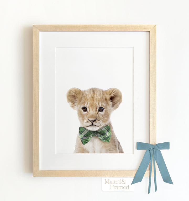 Baby Lion Framed Art