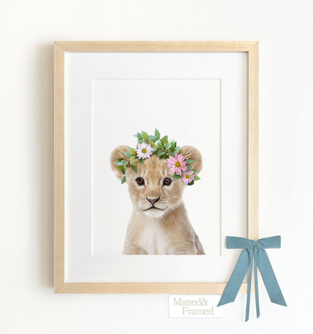 Baby Lion Framed Art