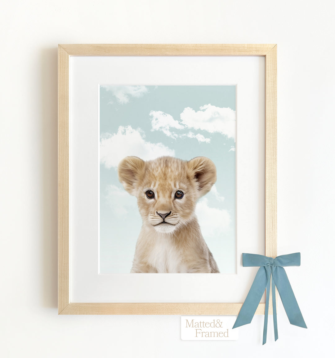 Baby Lion Framed Art