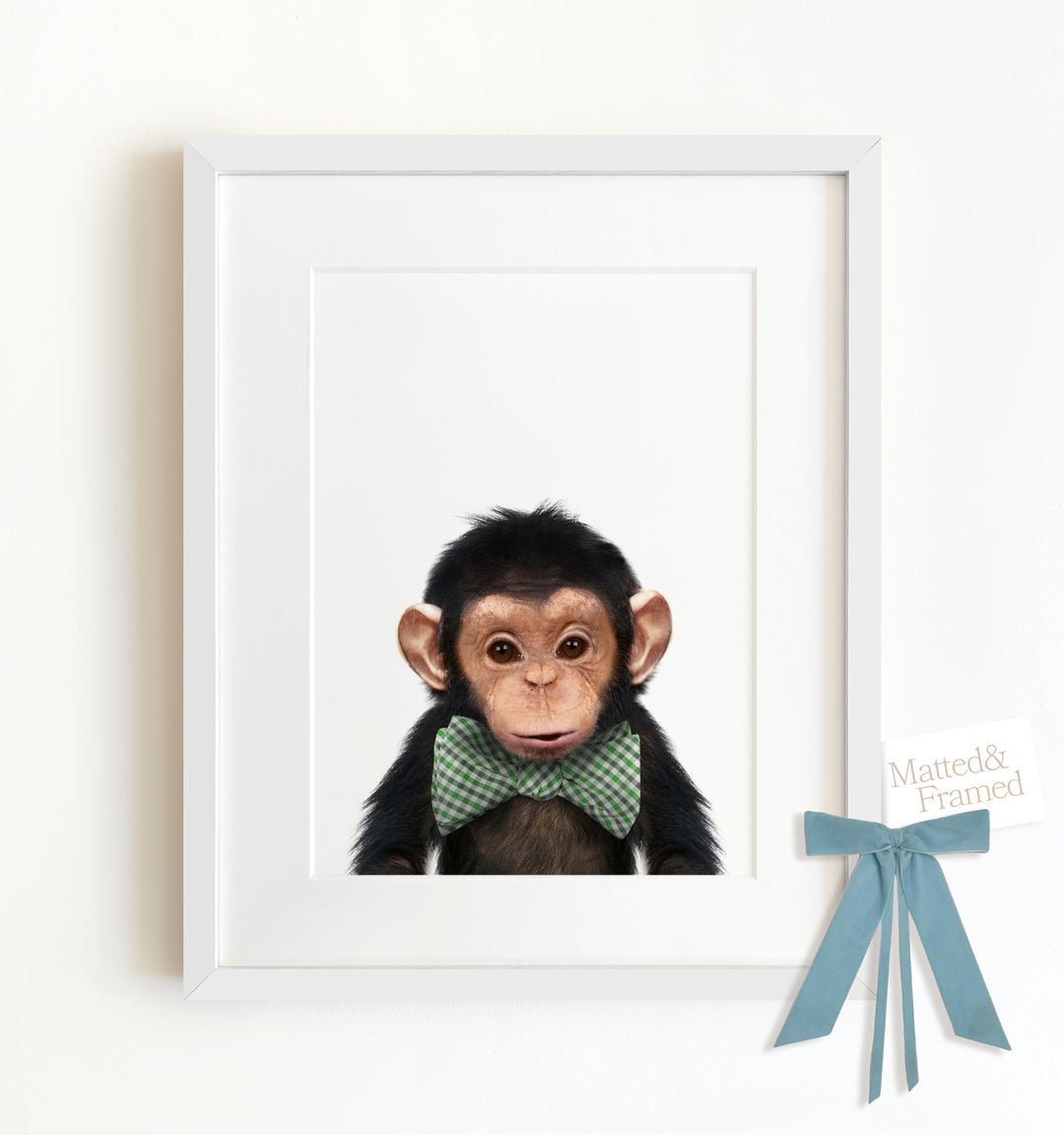 Baby Chimpanzee Framed Art