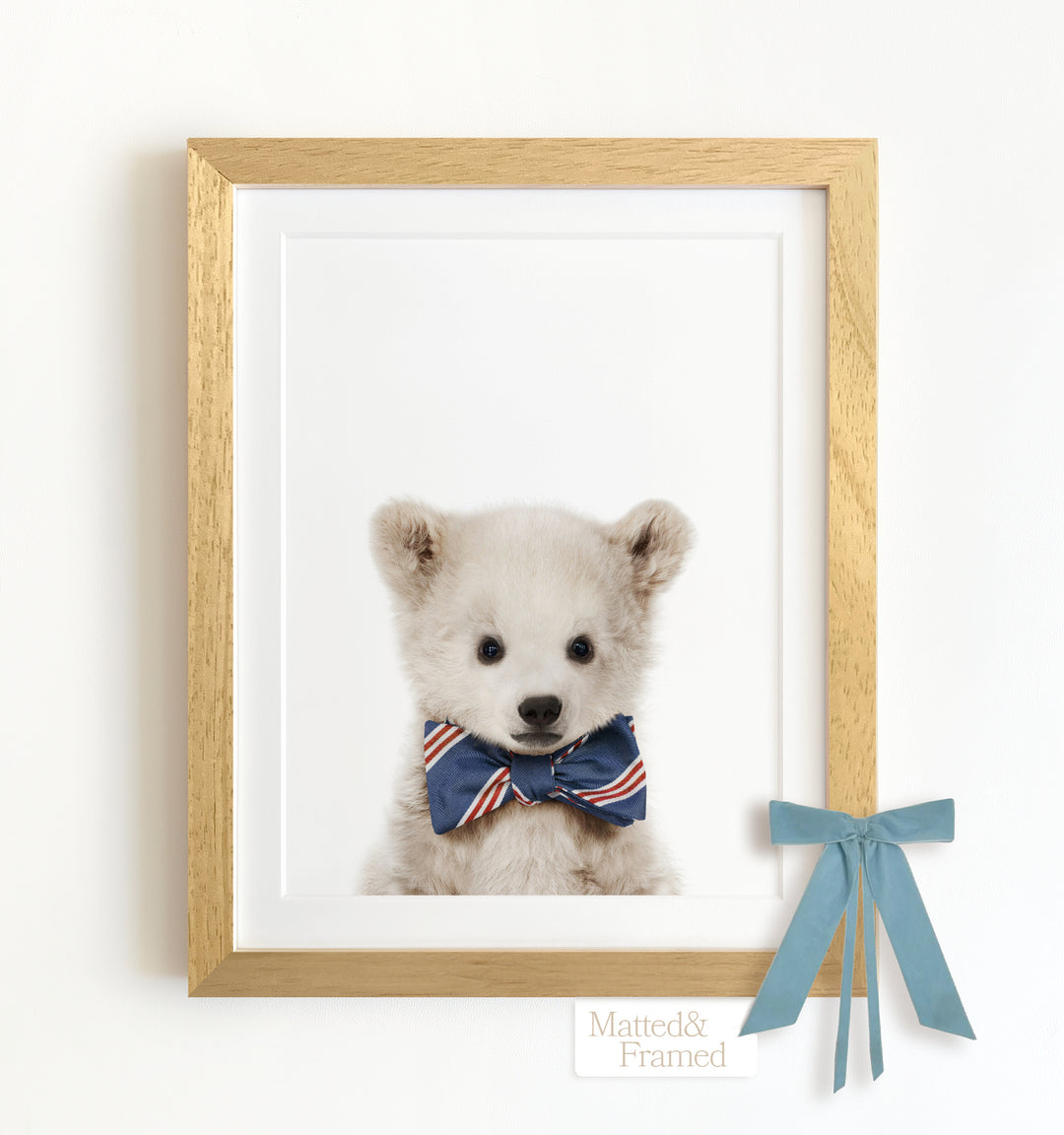 Baby Polar Bear Framed Art