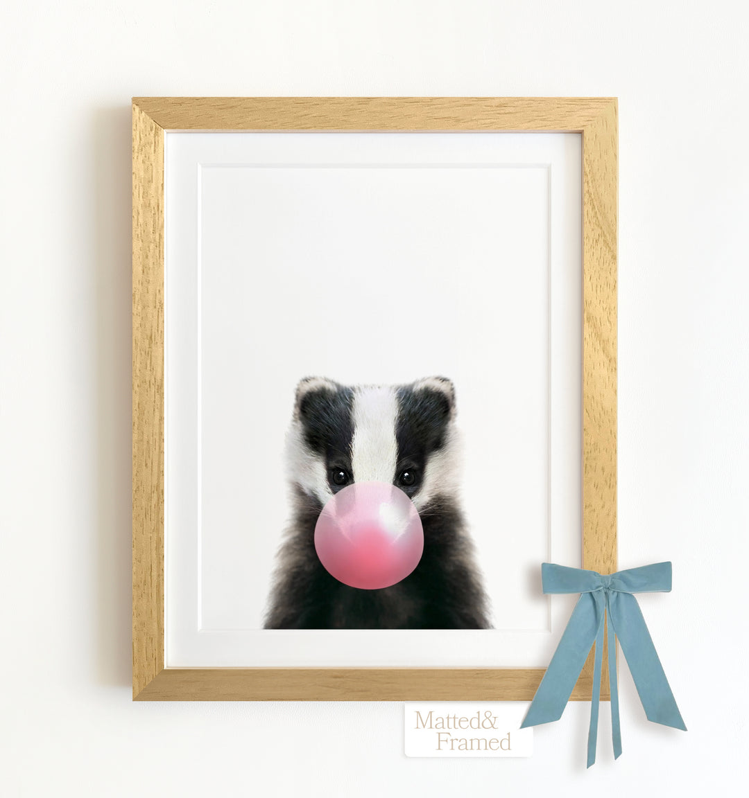 Baby Badger Framed Art