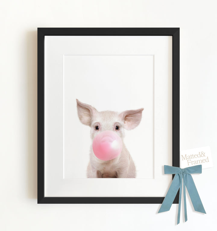 Baby Pig No. 2 Framed Art