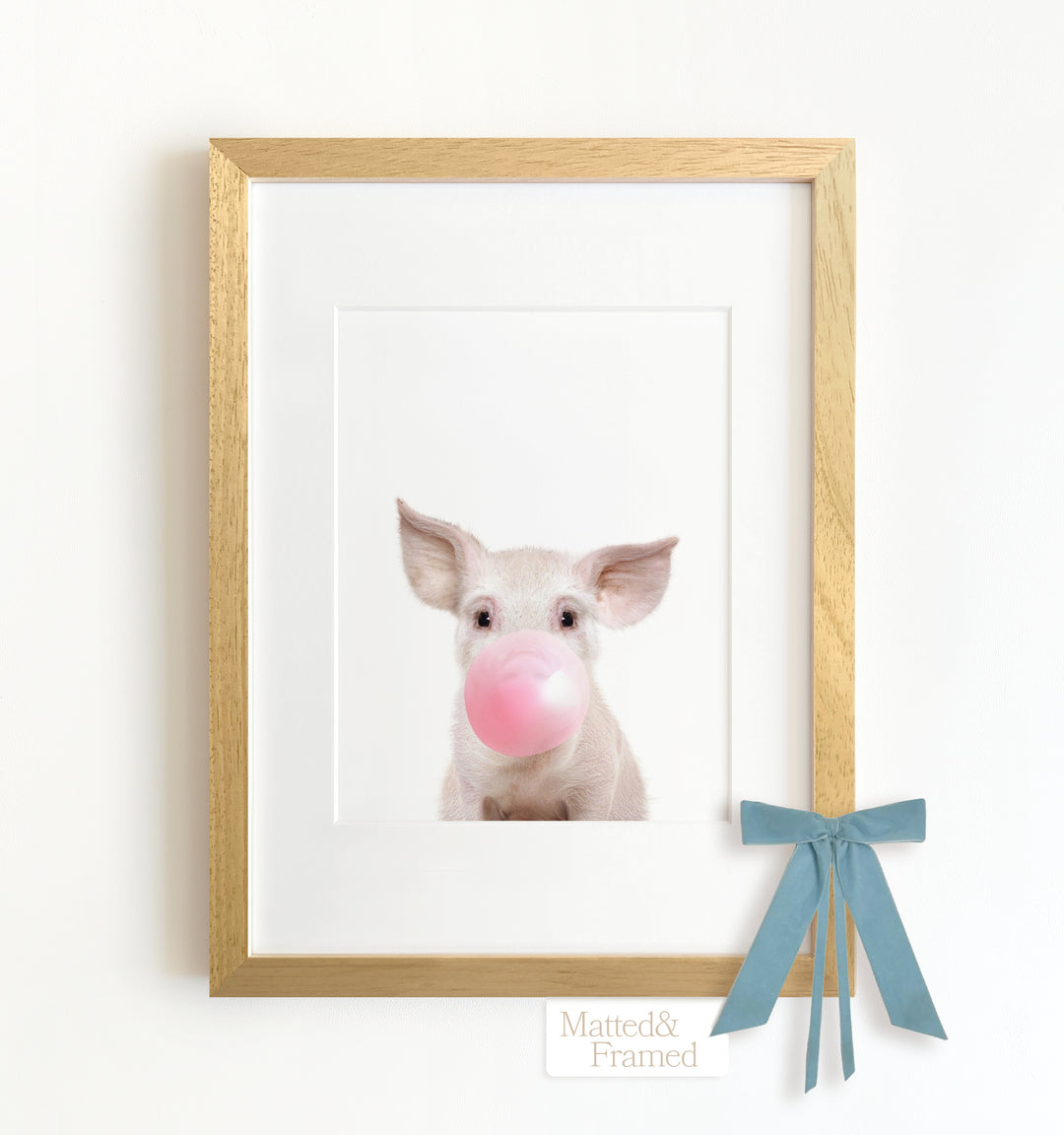 Baby Pig No. 2 Framed Art