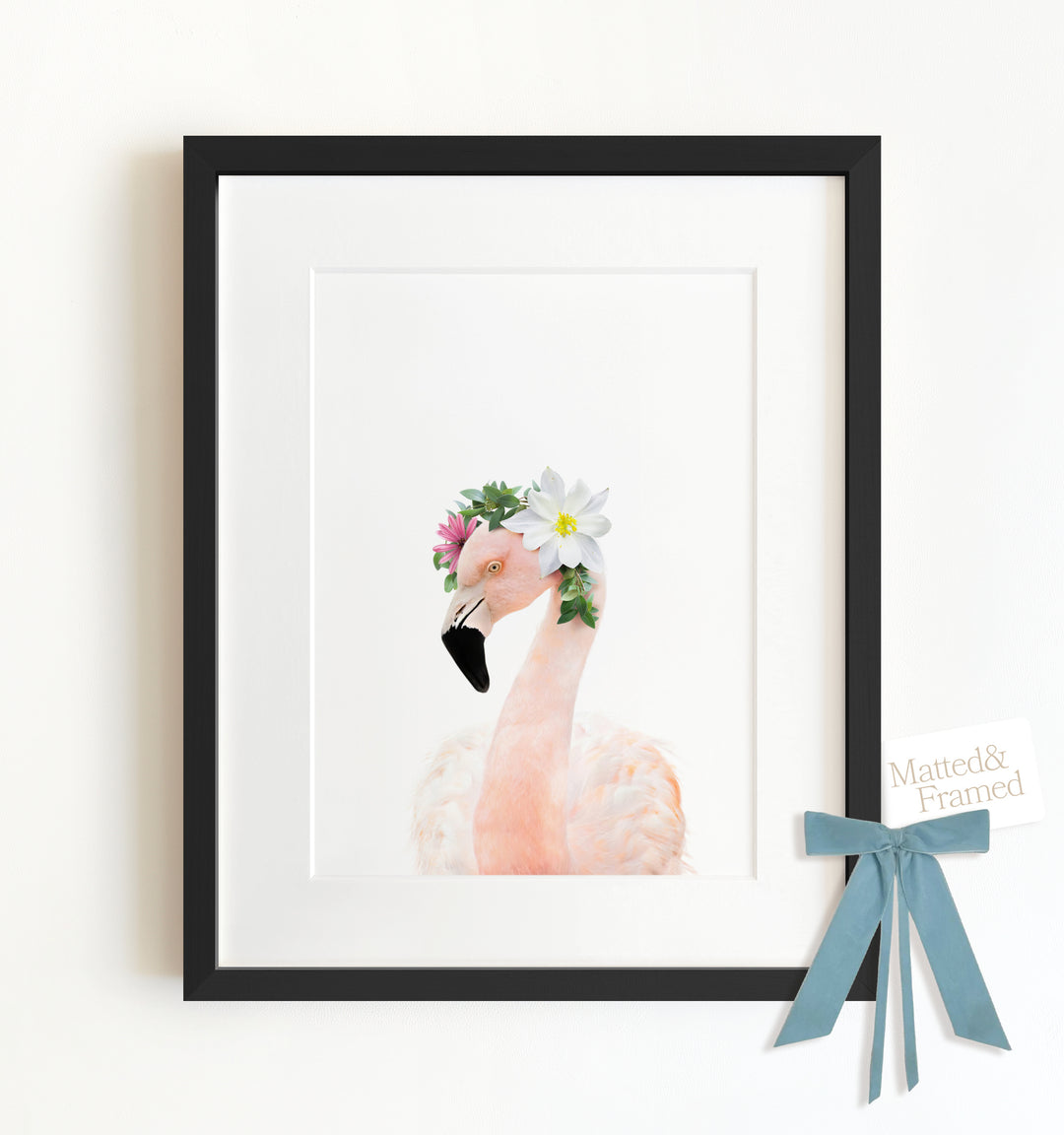 Baby Flamingo Framed Art