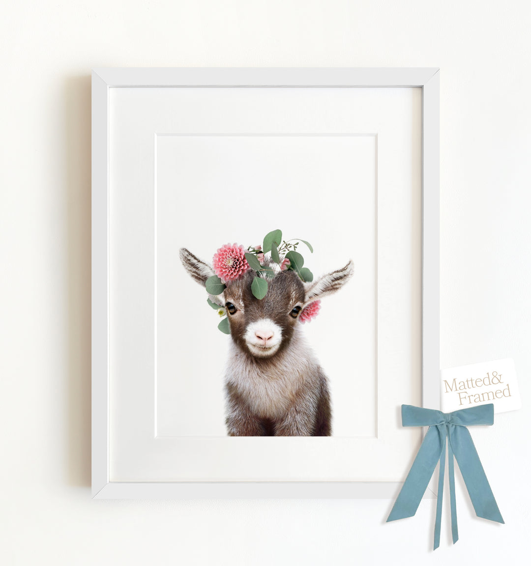 Baby Goat Framed Art