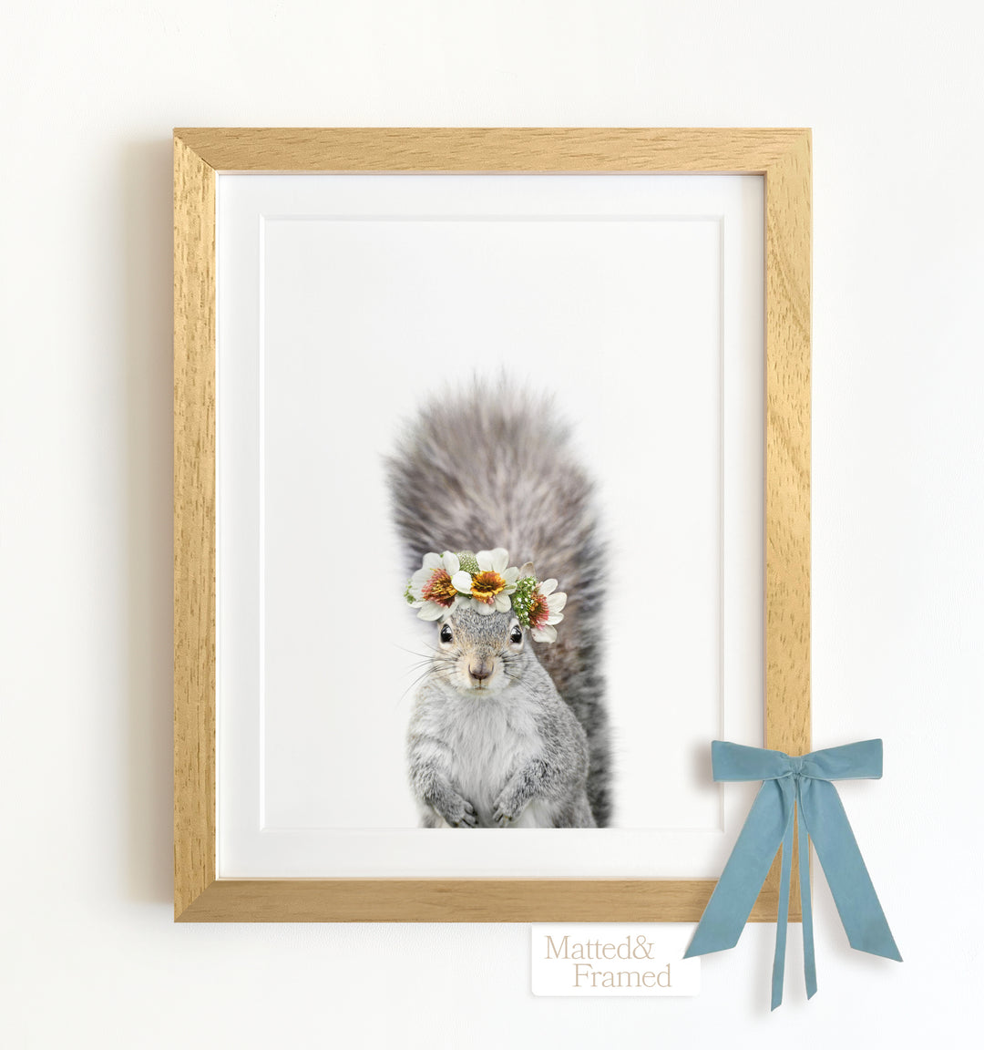 Baby Squirrel Framed Art