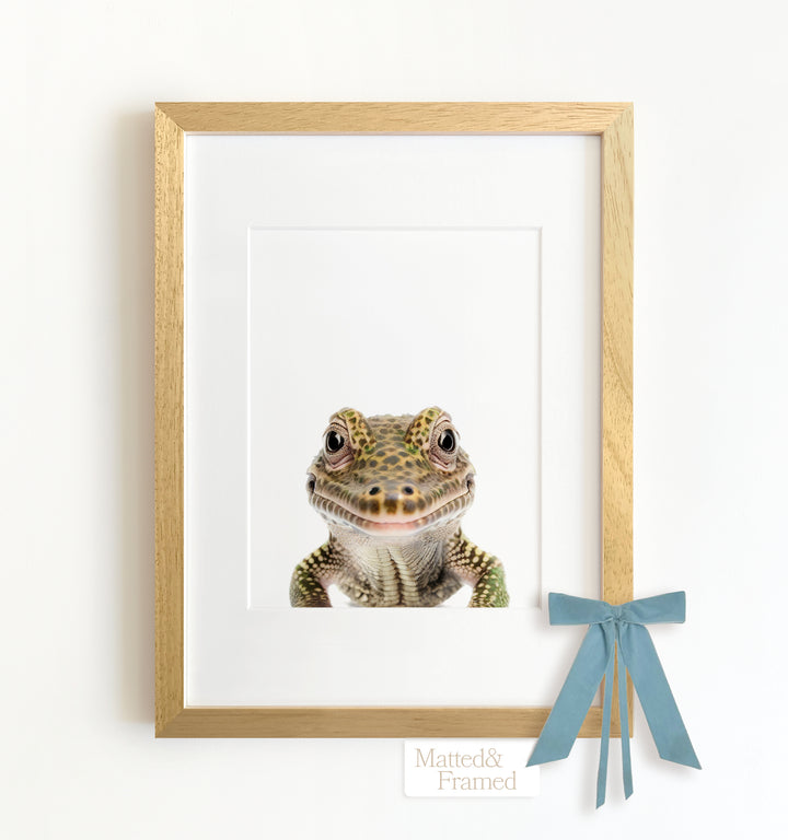 Baby Alligator Framed Art