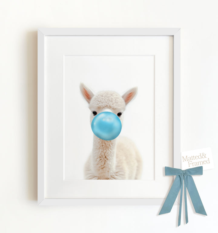 Baby Alpaca Framed Art