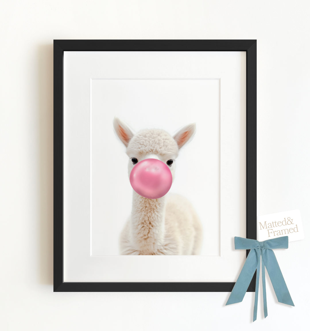 Baby Alpaca Framed Art