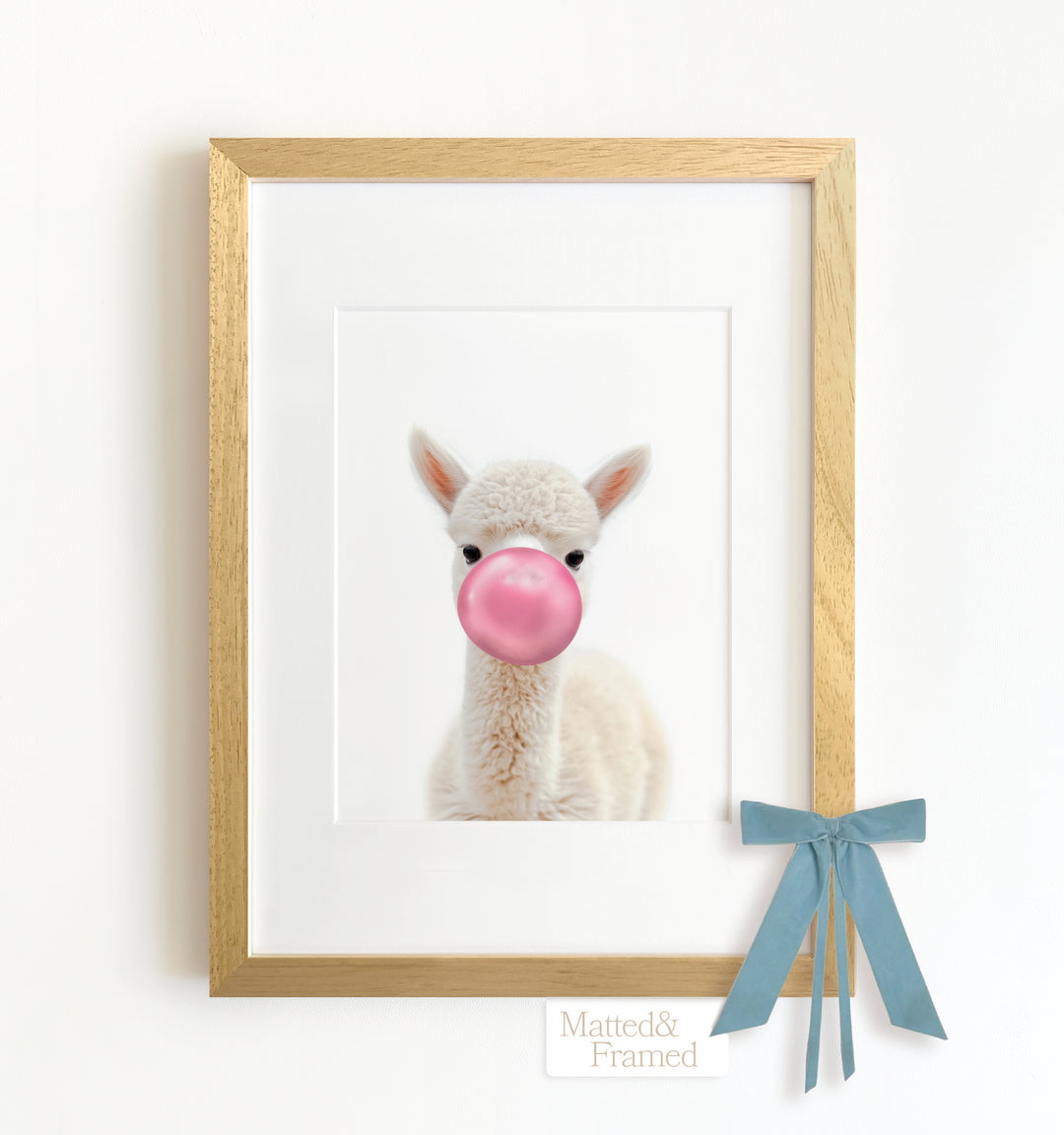 Baby Alpaca Framed Art