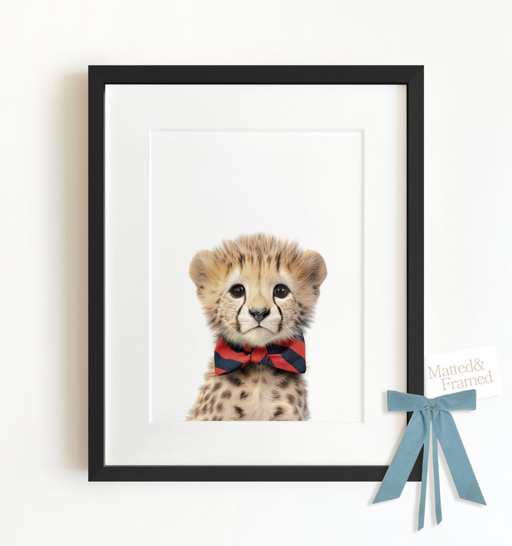 Baby Cheetah Framed Art