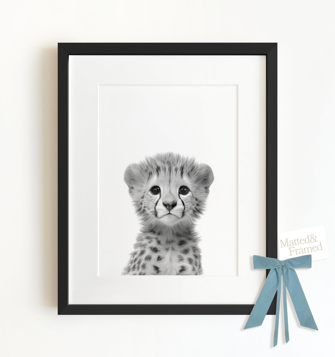 Baby Cheetah Framed Art