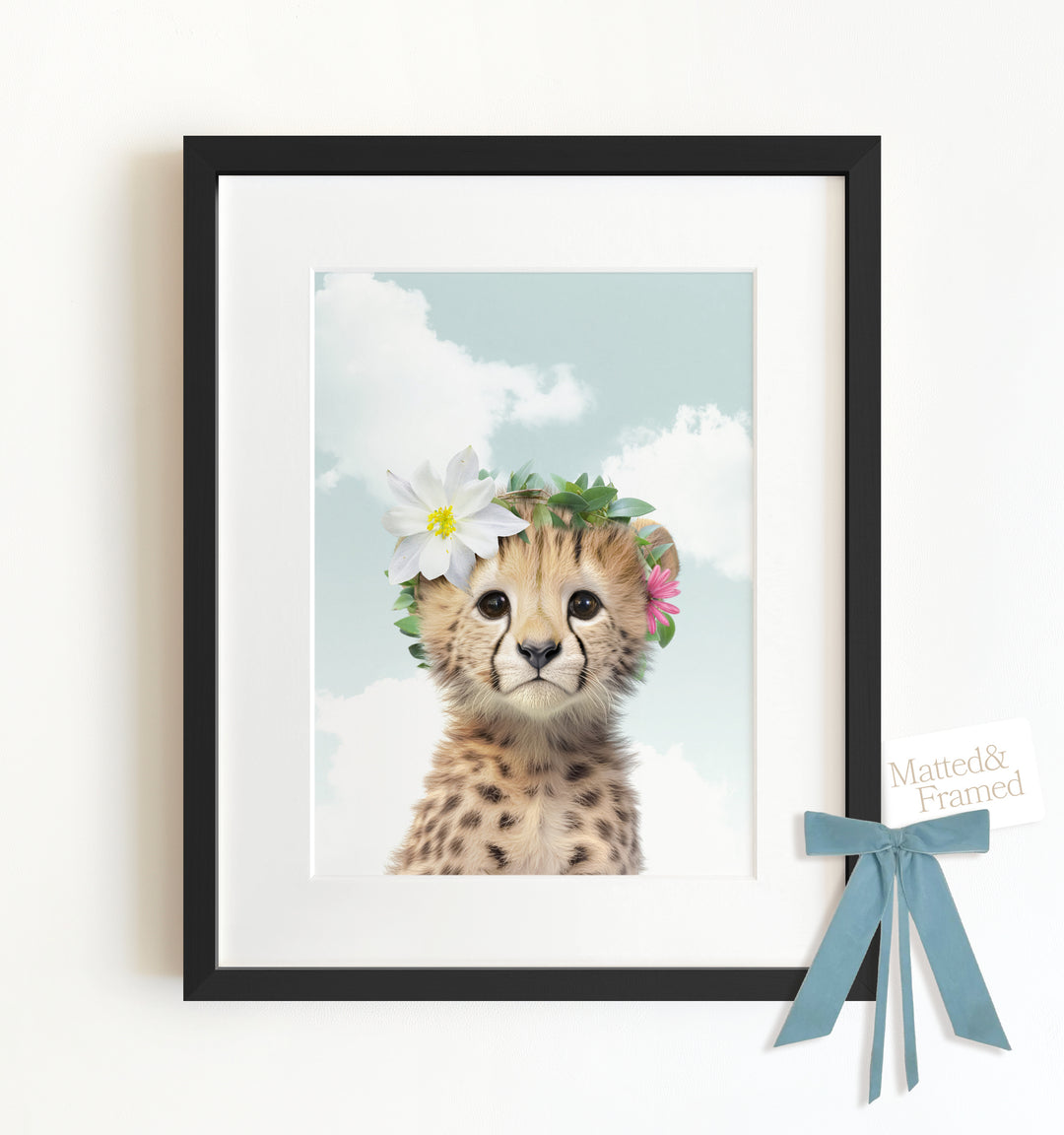 Baby Cheetah Framed Art