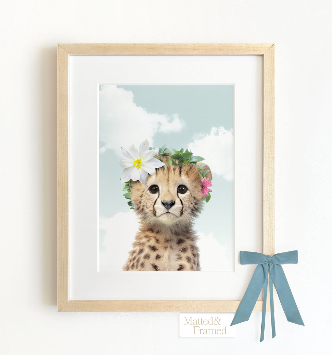 Baby Cheetah Framed Art