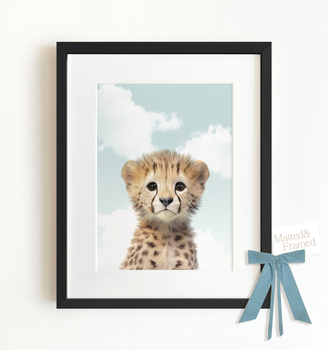 Baby Cheetah Framed Art