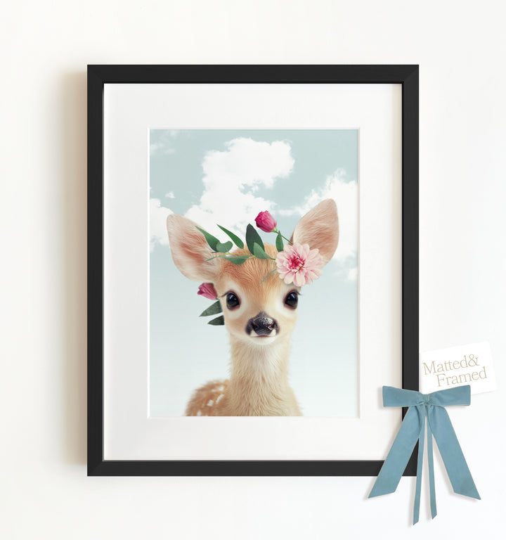 Baby Deer Framed Art