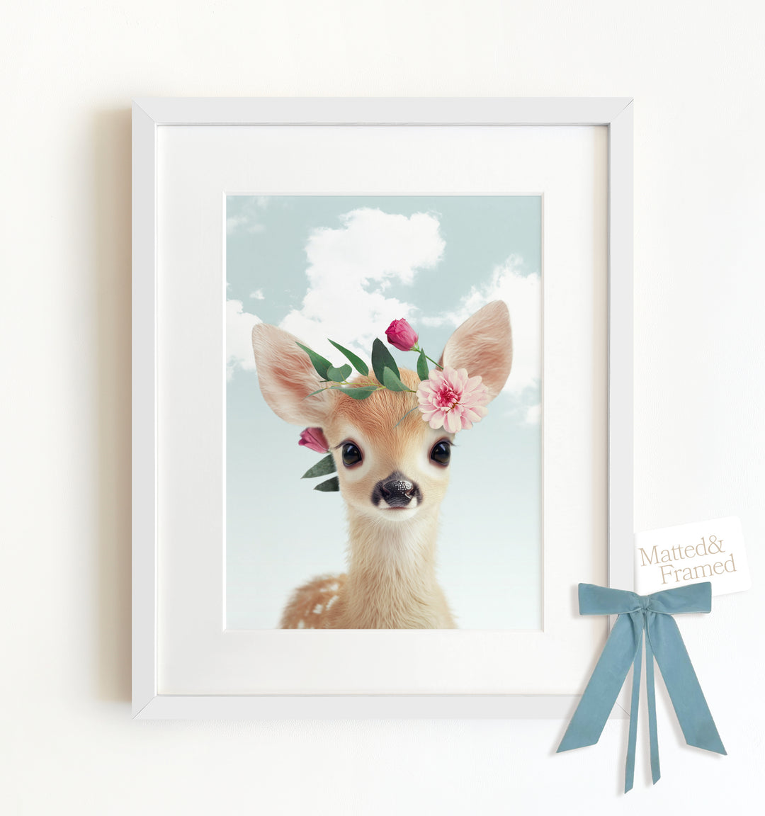 Baby Deer Framed Art