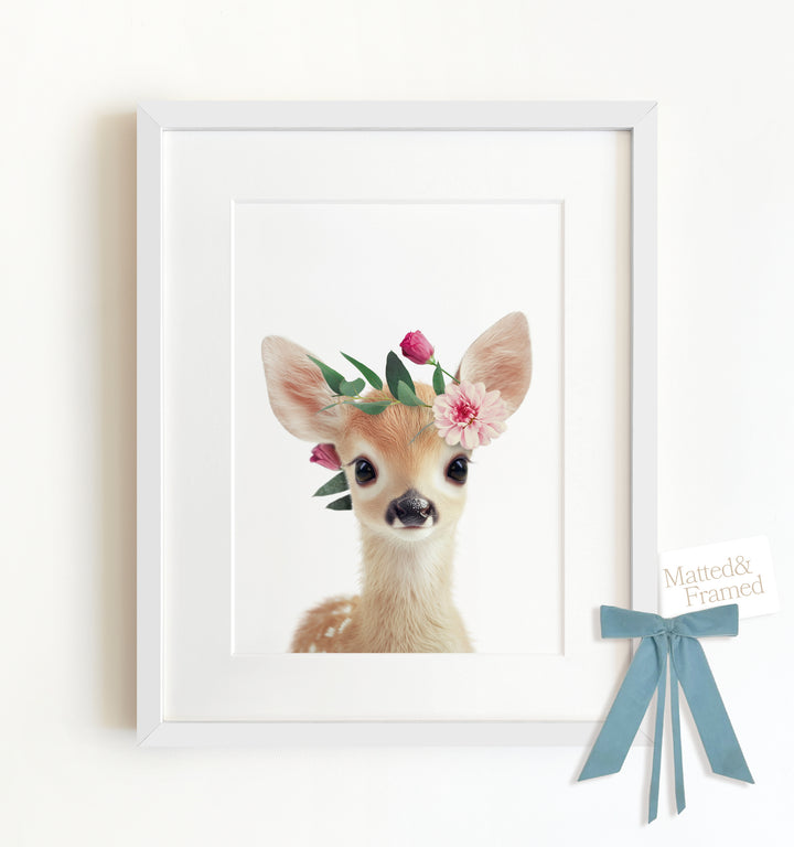 Baby Deer Framed Art